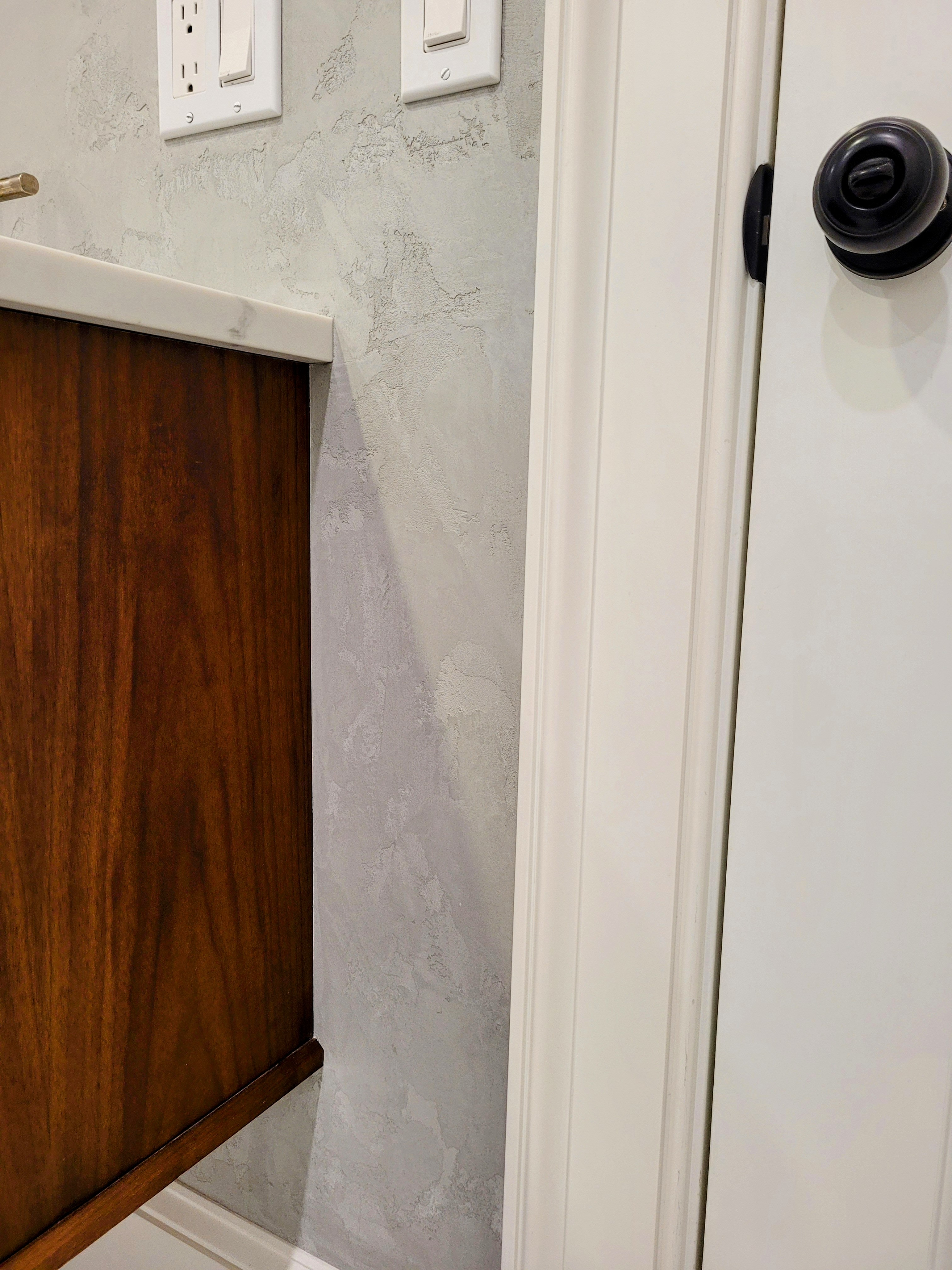 Organic limewash texture